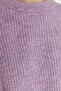 Lila Geniş Kalıp Yumuşak Dokulu Basic Triko Kazak TWOAW20FV0142 - 4