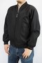 Large Size Dad Men's Black Brown Navy Classic Coat - 4