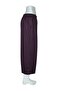 Women's Plum Waist Elastic Double Pocket Slit Stone Detailed Comfortable Fit Plus Size Combed Cotton Capri - 2