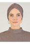 Cross Three-Striped Ready-Made Turban - Mink - 56 - - 5
