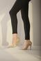 153 Mink Matte 10 cm Women's Stiletto, Platform Heeled Shoes - 8