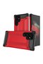 Case for Samsung Galaxy S22 Ultra Case Double Layer Tank Color Silicone Cover