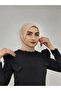 Snap Fastener Ready-made Scarf Shawl Hijap Skin Color