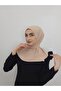 Snap Fastener Ready-made Scarf Shawl Hijap Skin Color - 4