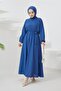 424-1aerobin Hijab Dress Indigo