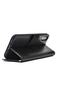 Xiaomi Redmi 9A Compatible Case Leather Look Snow Deluxe Cover with Card Holder - 3