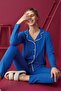 Buttoned Pajama Set