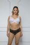 الأبيض Underwire Lacy Recovery