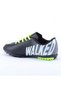 Walked Black Turf Men's Football Sports Shoes - 4
