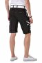 Ck253 Black Men's Shorts with Cargo Pocket - 4