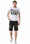 Ck253 Black Men's Shorts with Cargo Pocket - 5