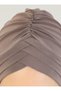 Cross Three-Striped Ready-Made Turban - Mink - 56 - - 7