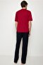 5370 Pajama Shorts 3-Piece Groom's Dowry Set - Claret Red - 3