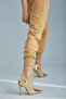 Nadja Gold 10 cm Women's Stiletto, High Heels - 7