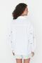 Ecru Embroidery Detailed Cotton Regular Regular Fit Woven Shirt Twoaw23Go00081 - 10