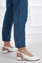 White Short Heel Buckle Women's Daily Sandals - 3