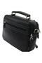 318 100% Genuine Leather Men's Handbag Crossbody Bag Black - 3