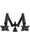DS90-2 LCD LED Aluminum Monitor Stand - Arm Shock Absorber, Max 9 kg