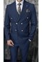 Suit Double-Breasted Slim Fit – for a Flawless Posture, Choose 1 Size Larger. - 2