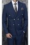 Suit Double-Breasted Slim Fit – for a Flawless Posture, Choose 1 Size Larger. - 5