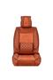 Fiat Bravo Luxury Leather Auto Seat Cover Front/Back Set - 3