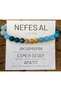 Inhale Natural Stone Talisman Bracelet (Aquamarine, Brunette Mother of Pearl, Apatite Stone) Chi-Zen Bracelet - 4