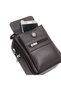 Genuine Leather Men's Handbag Brown - 4