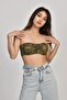 Patterned Camouflage Bustier