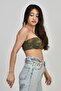 Patterned Camouflage Bustier - 6
