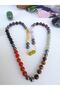 Natural Stone Student Necklace-Hematite-Citrine-Amethyst-Agate-Eye-Aventurine-Quartz-Aquamarine - 2