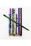 Mixed Pencil 12 Pieces With Eraser Without Eraser Colors and Patterns Suitable for Men - 5