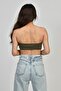 Patterned Camouflage Bustier - 5