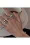 Women's Heart Adjustable Ring Set