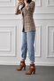 Destini Thick Heel Tan Matte 10 cm Women's Boots & Bootie, High Heels