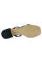 01221 Leather Transparent Heel Fashion Women's Slippers - 3
