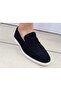 Men's Leather Suede Loafer Light Sole Style Shoes - 6