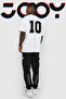 Unisex Number 10 Design White Oversize Tshirt - 3
