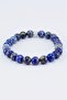 Natural Stone Bracelet Lapis Lazuli 5 And 6Chakra, Spring and Scale Sign Mental Cleaning Stone - 2
