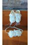 Maternity Crown Slippers Set Baby Booties and Crown Set - 3
