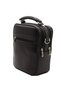 Genuine Leather Men's Handbag Brown - 3