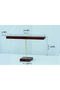 Jewelry Bracelet Bangle Watch Display Stand Showcase Wooden Jewelry Stand 3 Piece Set - 4
