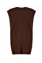 Brown Side Slit Detailed Knitwear Sweater TCTAW23SV00010 - 8