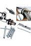 Pipe Socket Wrench Set Sleeve Type T Handle Spark Plug Wrench Set 5 Piece Pipe Socket Set 8mm-17mm - 3
