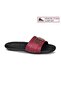 9827-15 Claret Red Women's Memory Foam Comfort Sole Anatomical Slippers - 4