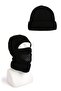 Black Balaclava - Both Balaclava and Beanie