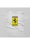 Ferrari Square Logo Erkek Tişört - 2