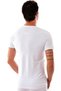 Men's White V-Neck Undershirt - 2