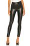 Women's Faux Leather Pants - 2