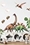 Dinosaur Themed Wall Sticker Set Kids Room