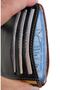 Original Leather Wallet Credit Card Holder 031-04 Black Tan Mixed Color Garni Greyzi - 4